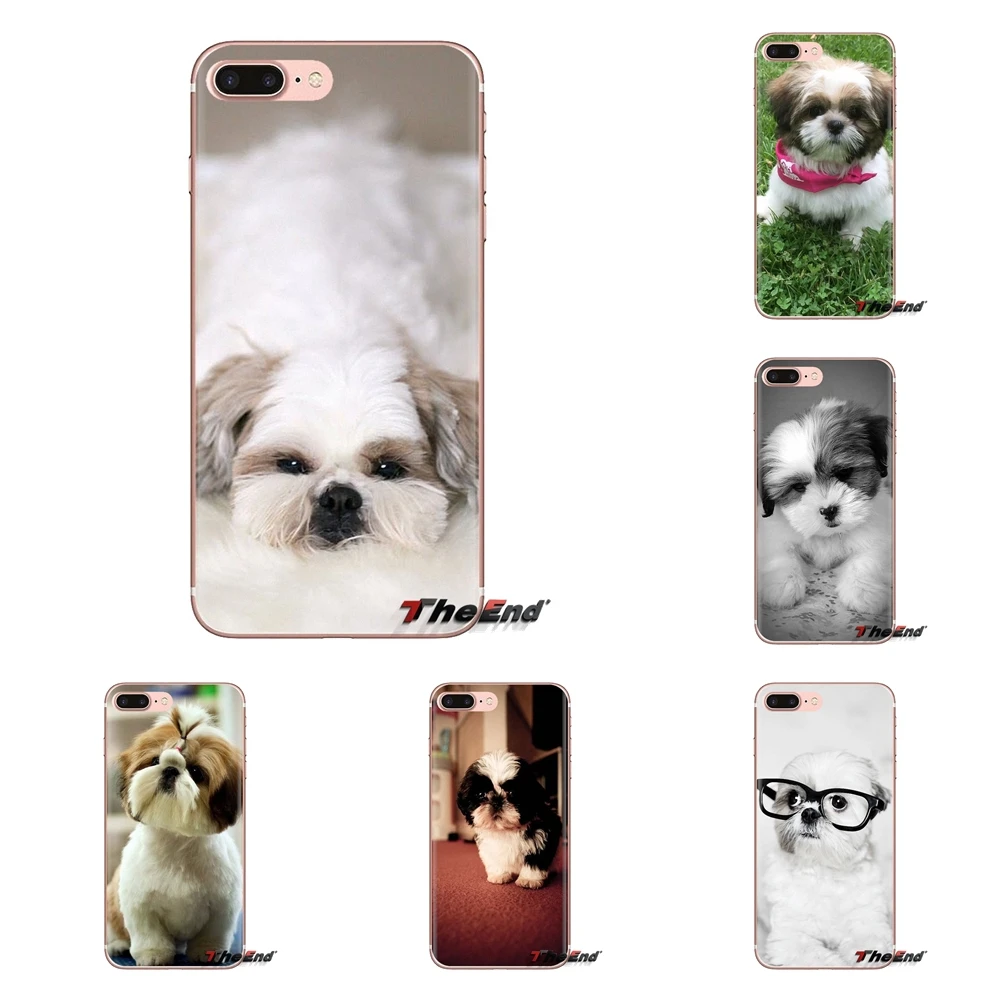 Мягкий прозрачный чехол Shih Tzu Shitzu Собака Щенок для Xiaomi Mi3 samsung A10 A30 A40 A50 A60 A70 Galaxy S2 Note
