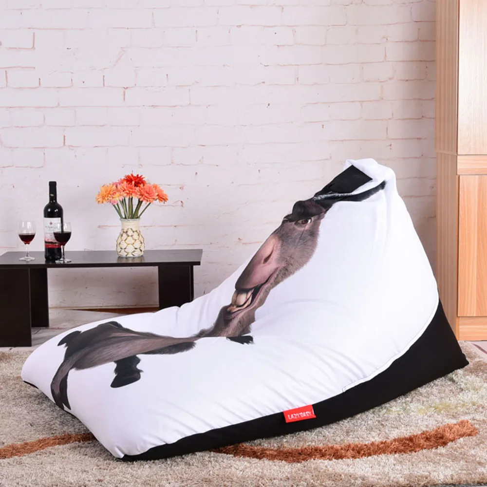 Levmoon Sitzsack Sofa Stuhl Esel Sitz Zac Shell Komfort Sitzsack Bett Abdeckung Ohne Fullstoff Baumwolle Innen Sitzsack Sessel Bean Bag Beanbag Sofabean Bag Bed Aliexpress
