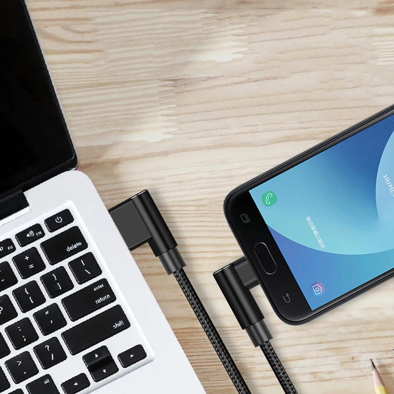 Suntaiho L-Shape USB Cable Data Charger Cable For lighting Wire Micro USB Cable Type C Cord for iPhone Samsung Xiaomi USB Cable Suntaiho L-Shape USB Cable Data Charger Cable For lighting Wire Micro USB Cable Type C Cord for iPhone Samsung Xiaomi USB Cable