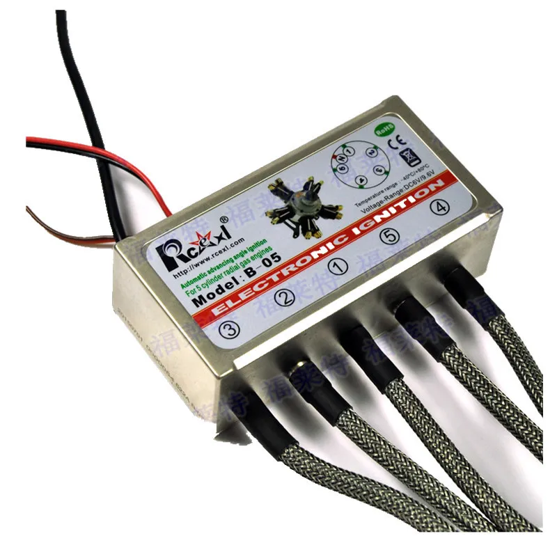 Rcexl 5 Cylinder ME8 1/4 32 120 degree Engine Ignition For RC Airplane