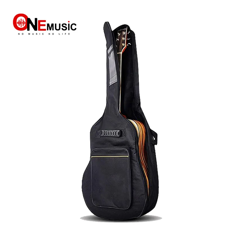 www.bagsaleusa.com : Buy Acoustic Guitar Gig Bag Black Double Straps Backpack Case Guitarra ...