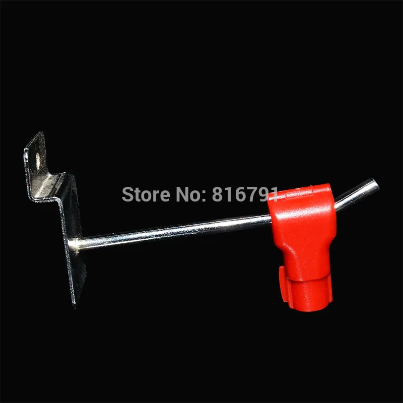 

100pcs Wholesale EAS Security display Stop Hook Locking For retail store hook stoplock