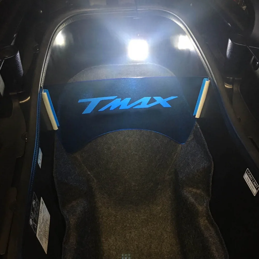 

Motorcycle Acrylic Luggage compartment Compartment partition placed isolation board For YAMAHA TMAX 2017