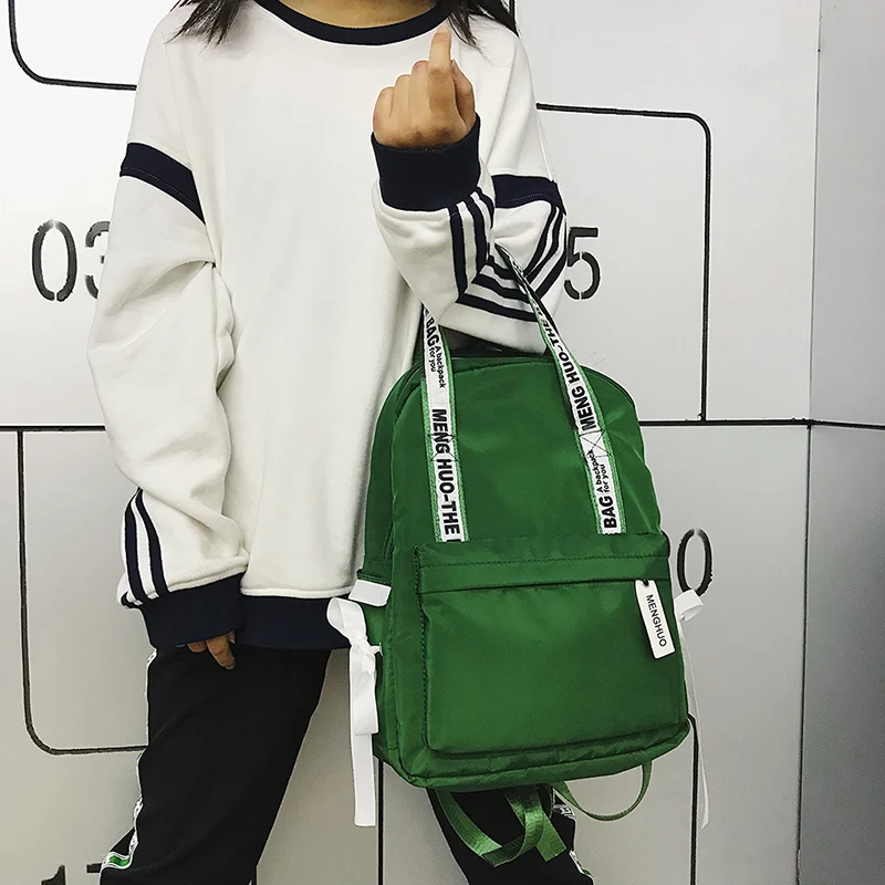 Menghuo Fashion Women Students Backpack for Girls Mochila Feminina Mujer Travel Backpack Women School Bags Bolsa Escolar BagpackIMG_9519