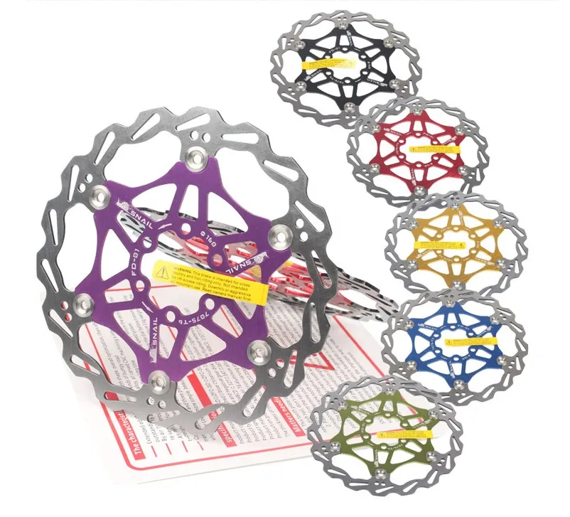 Новинка, велосипед, дисковый тормоз, ротор, плавающий, MTB, для 160 мм, 180 мм, 203 мм, Аксессуары для велосипеда