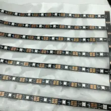 30*30 пикселей адресуемый RGB Полноцветный SK6812 гибкий светодиодный пиксельный панельный светильник; 30 светодиодный s/m; DC5V; Размер панели: 100 см* 100 см; Черная печатная плата