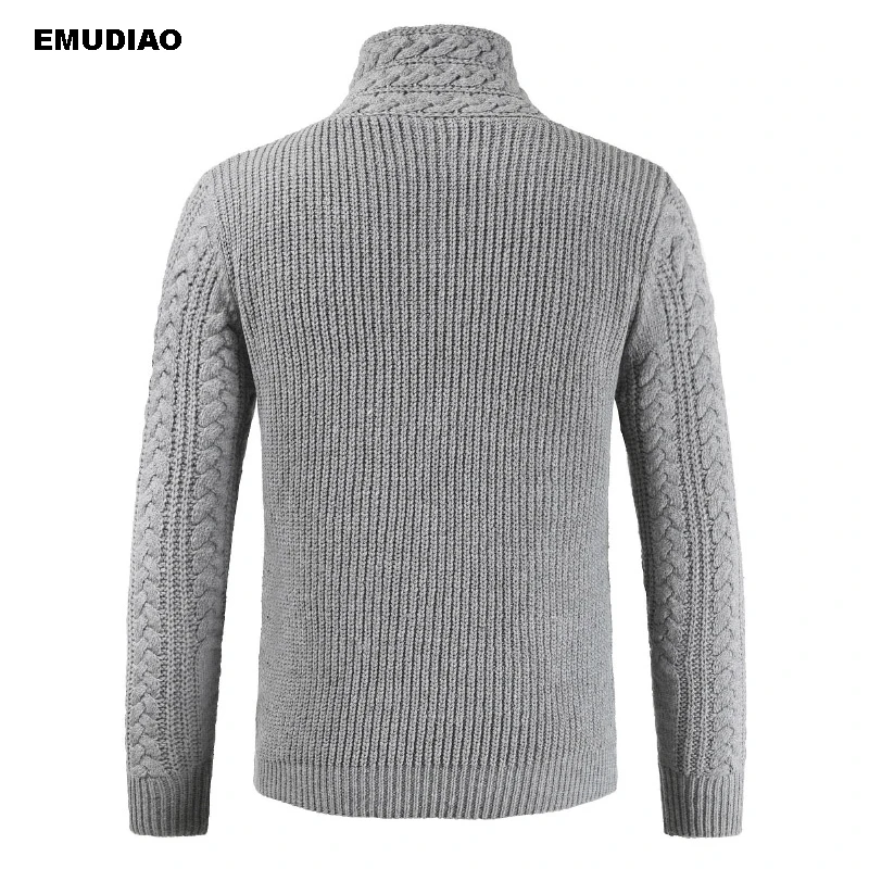 Turtle Neck Sweater Men Long Sleeve Knitted Pullovers 2019 Autumn Winter Soft Warm Basic Man Sweaters Streetwear Sueter Clothes