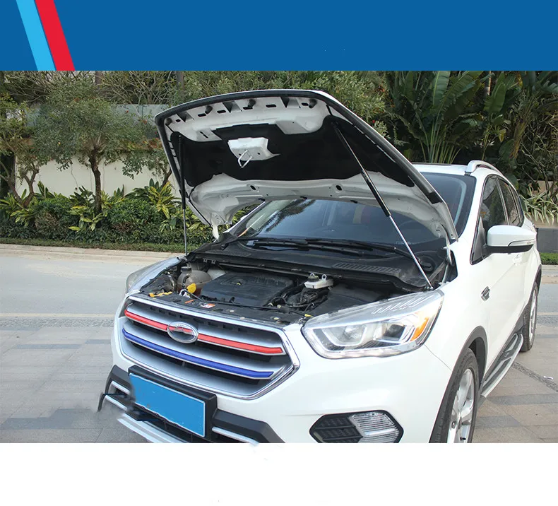 Для Ford Kuga 2013 ремонт автомобиля Передняя крышка капота двигателя гидравлический стержень, пружинный упор амортизатор автомобиля Стайлинг