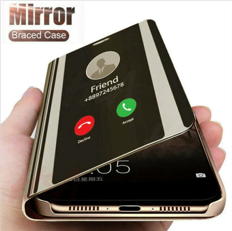 

For Samsung Galaxy S10 Lite S10 Plus S10e S10 Smart Mirror Stand Case Cover