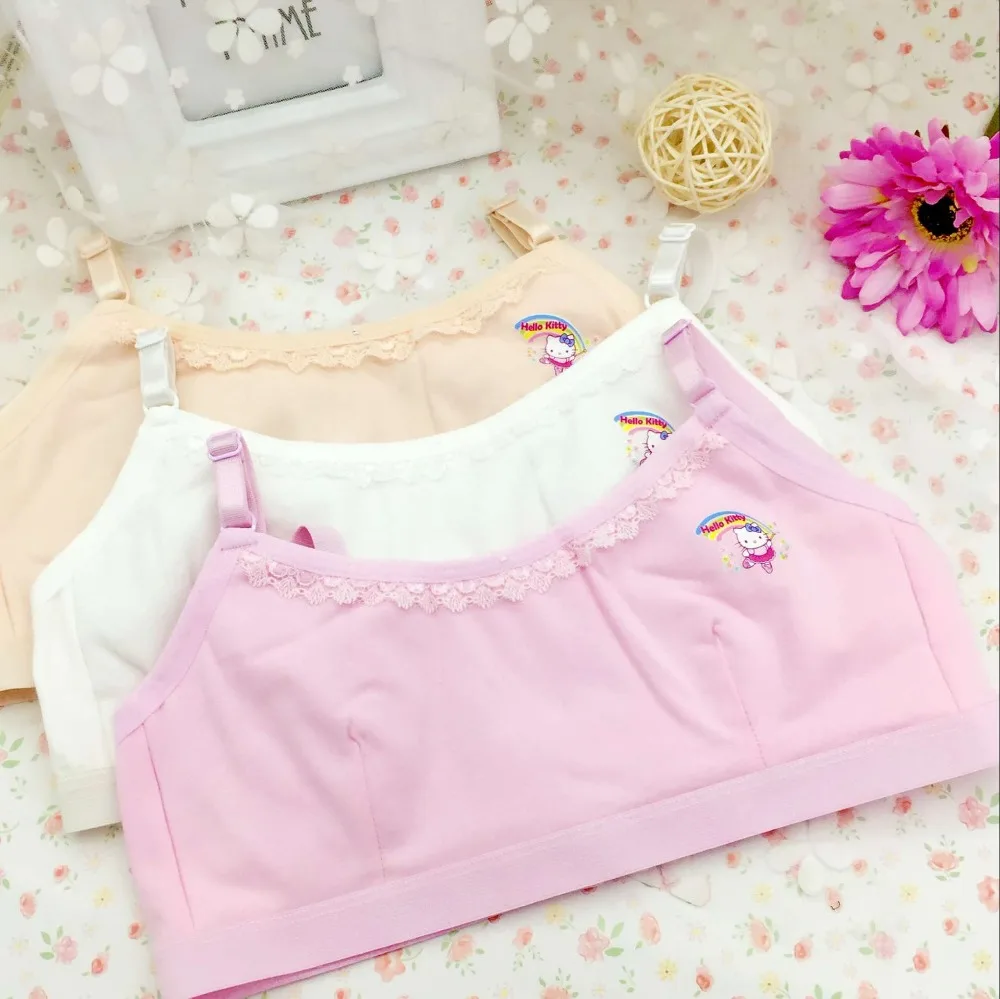 2018 Adjust Bra Small Training Bra Cotton Underwear Sleeping Vest Bra