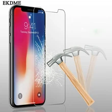 Закаленное стекло для iPhone 11 Pro XR XS MAX Защита экрана для iPhone 8X7 6 6S Plus 5 5S SE 11 Pro Max 6,1 6,5 5,8 дюйма