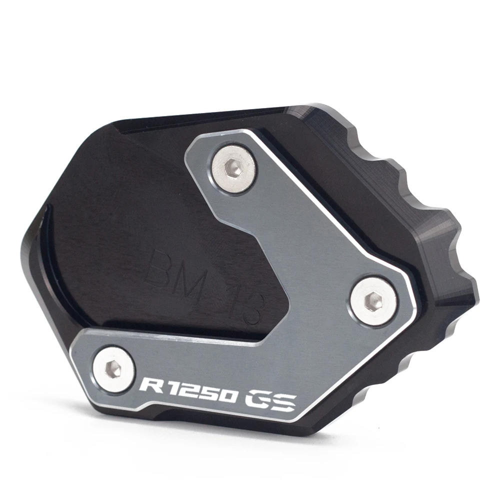 Accessories Motorcycle Kickstand Side Stand Extension Pad Plate Cover For BMW R1250GS R 1250GS R1250 GS R 1250 GS 2018-2019 (9)