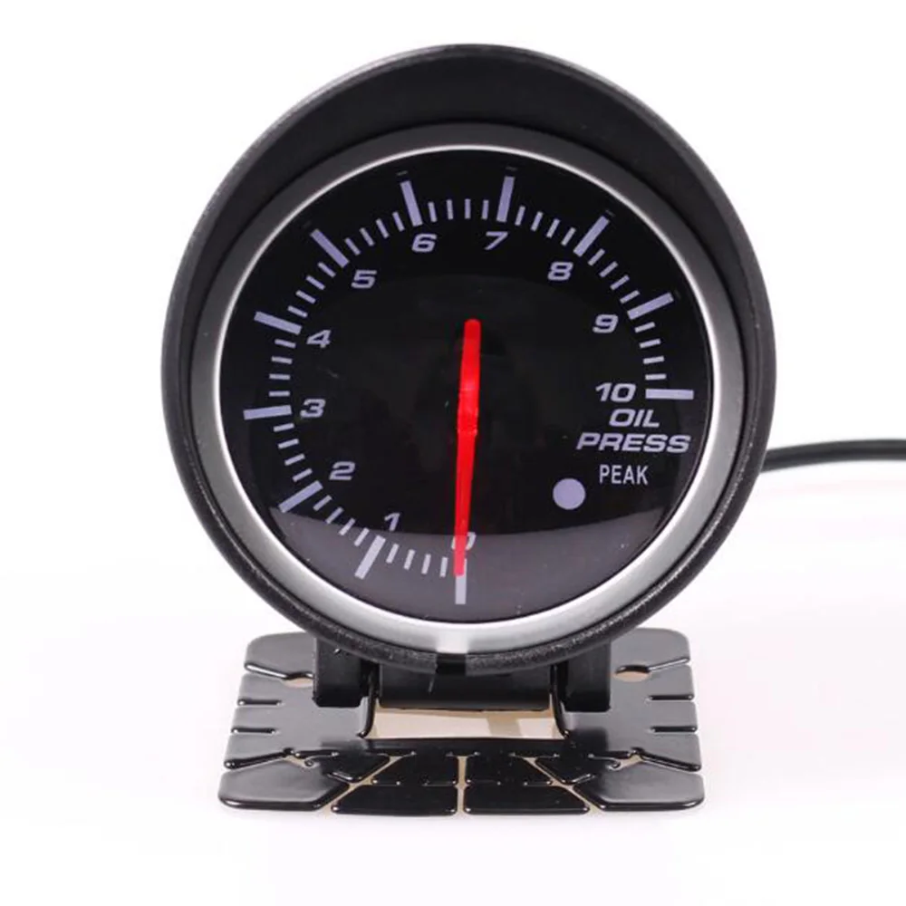 

60mm Auto Gauge Universal Volt Water /Oil Temp Oil Press rpm Vacuum Boost Ext Temp Air/fuel Ratio Gauge for Audi A4 BMW e49