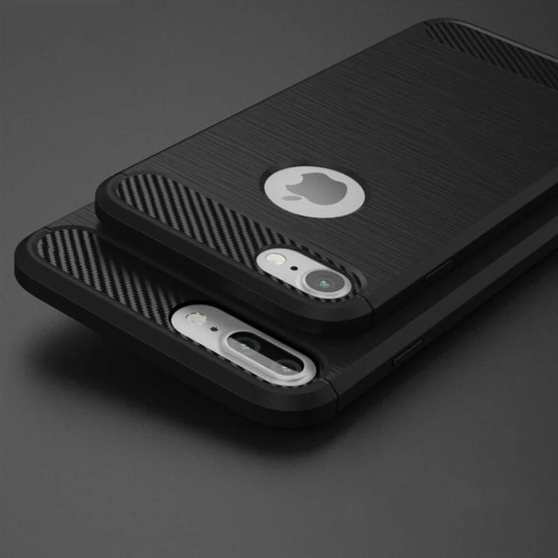 

Case for iphone SE 5 5S iphone8 7 plus 8plus Cover Luxury Black Coque Case For iphone 6s 6 s plus iphone X 10 Cases Accessories