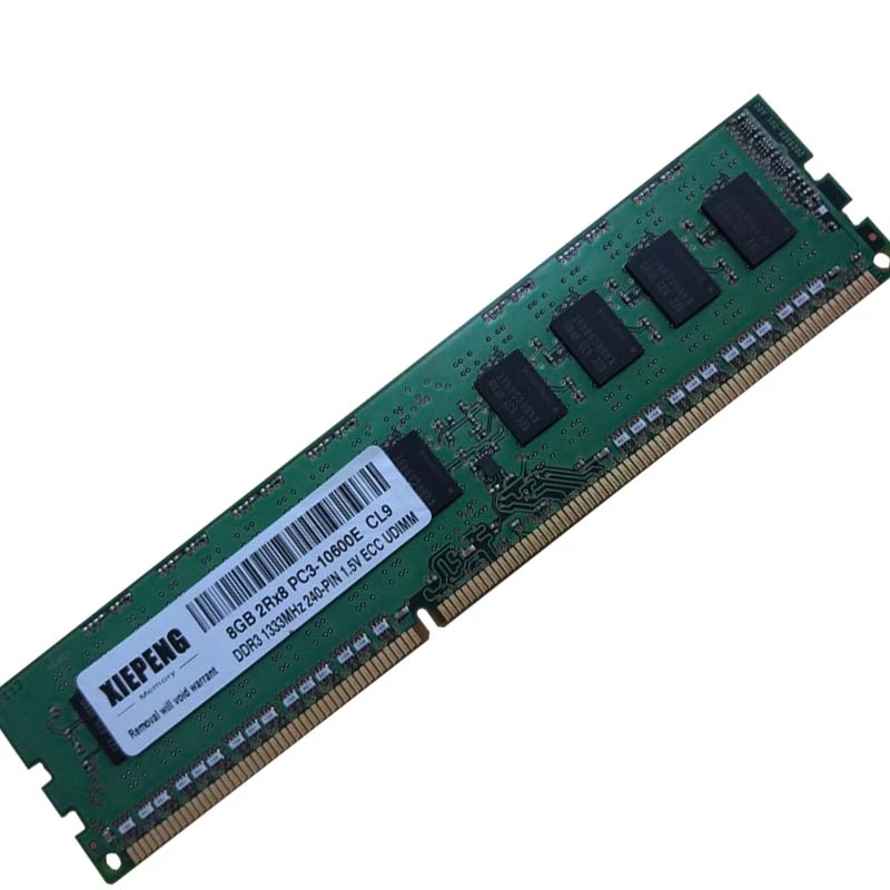 SDRAM sin pulir para servidor Mac Pro MC915 MD770 MD771 RAM de 2GB DDR3 8GB 2Rx8 PC3 10600E, Memoria 8g 1333 DDR3 ECC|Memorias RAM| -