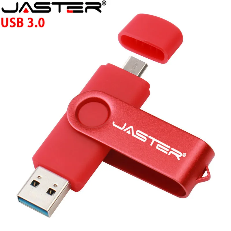 Флэш-накопитель JASTER USB 3 0 с логотипом клиента OTG Usb 4 ГБ 8 16 32 флэш-накопитель для