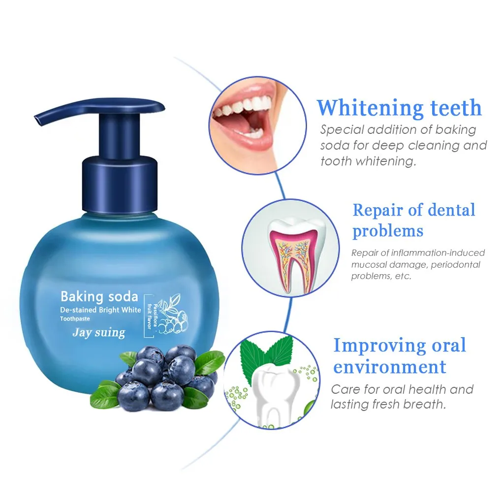 Удаление пятен отбеливающая зубная паста борьба кровотечение десны зубная паста пресс тип страсть фруктовый вкус зубная паста для ухода за полостью рта