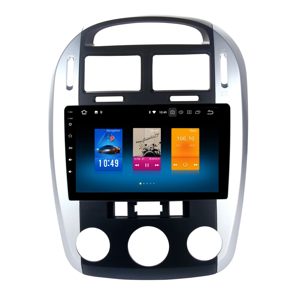 Top RoverOne Android 9.0 Car Multimedia System For Kia Cerato 2007 2008 Octa Core Radio GPS Navigation Media Player PhoneLink 1