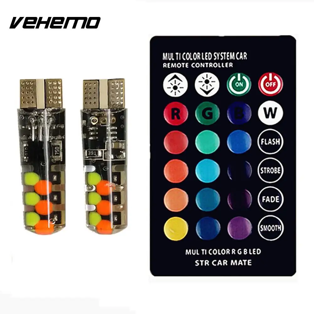 

with Remote Control Bright Durable Car Dashboard Light Car Interior Auto Stop Light Beads Car Wedge Light Rear Parking Tail