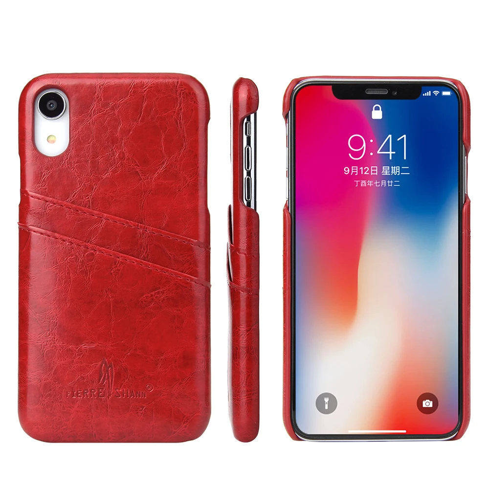 Business Style Pu Leather Phone Case for Apple Case iPhone