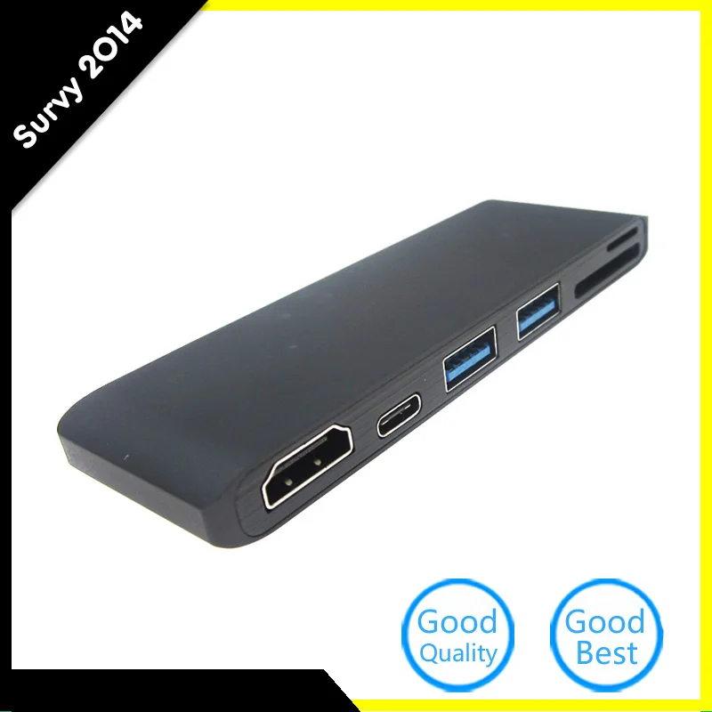 

USB C Hub Type-C To 4K*2K HDMI USB 3.0 Charging Card Reader Adapter For MacBook