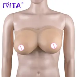 IVITA 600 г реалистичные переодеванию силиконовые формы груди Трансвестит силиконовые груди поддельные сиськи транссексуалов транссексуал