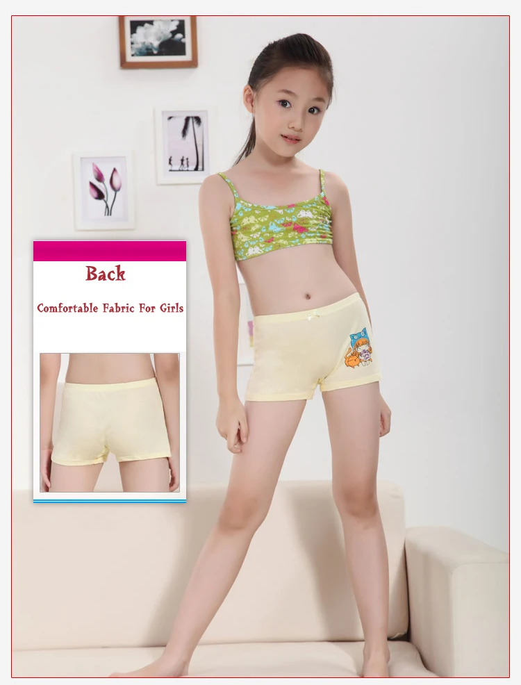 (6pcs/lot) AVA Underwear Soft Cotton Young Girl Underwear Set Modal Dora  Children Underwear Girls Boxer Apply to 3 - 12 Year Old