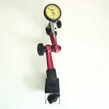 Циферблат 0-0,8 мм/0,01 мм ударопрочный 7 драгоценностей с мини универсальным гибким магнитным основанием 2 в 1 циферблат тестовый индикатор