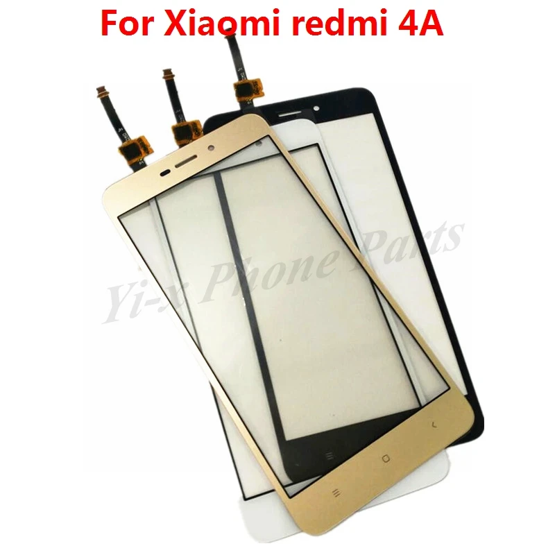 

10pcs/lot Touch Screen Sensor Digitizer Glass lens For Xiaomi Redmi 4A