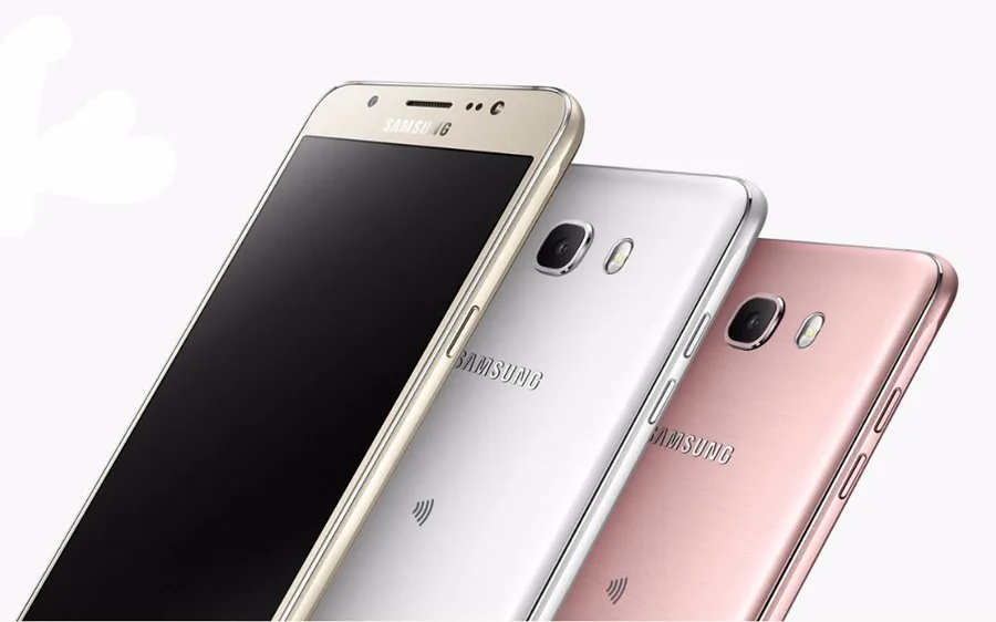 Samsung Galaxy J7 J7108, разблокированный мобильный телефон 4G LTE Android, две sim-карты, четыре ядра, 5,5 дюймов, 13 МП ram, 3 ГБ rom, 16 ГБ, 3300 мАч