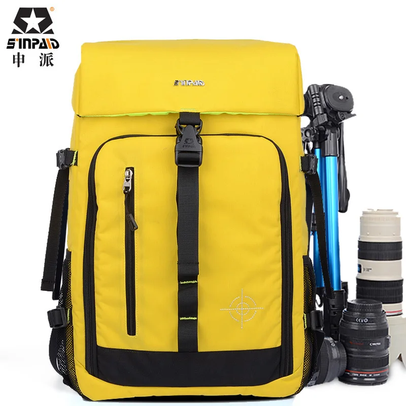

China Wholesale Best selling fashion waterproof camera bag backpack photo video camera bag with rain cover CD50