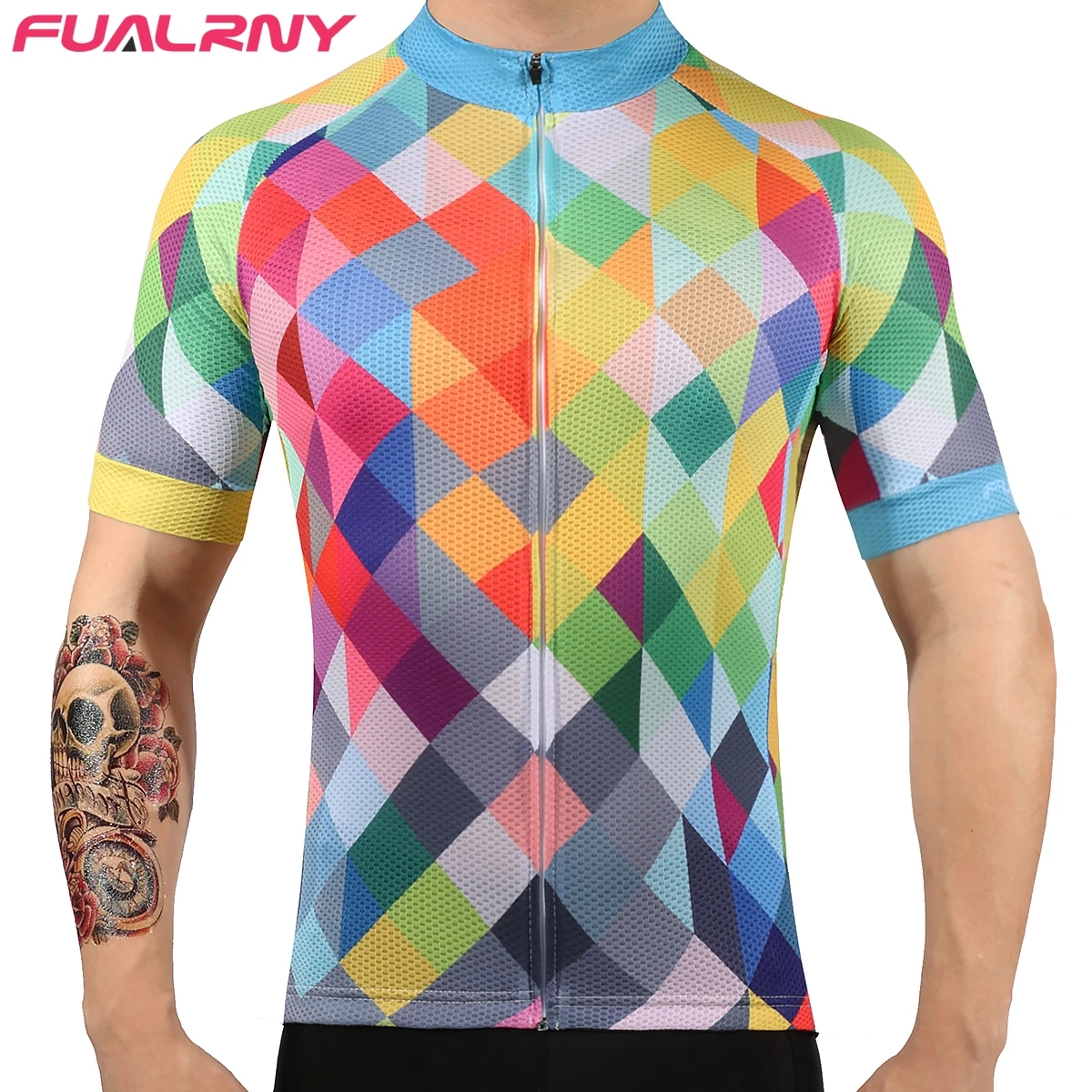 Fualrny Pro Велоспорт Джерси Pro Team MTB Горные Джерси дышащий Быстросохнущий шоссейный велосипед велосипедный Трикотаж Мужская велосипедная одежда