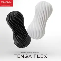 TENGA FLEX Гибкий спирали возбуждающий пенис, влагалища реального киска Мужской мастурбатор чашки Секс-игрушки для Для мужчин секс товары