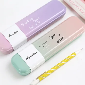 

1pcs Jiuhe Stationery wholesale school creative pen box tin box stationery box school supplies