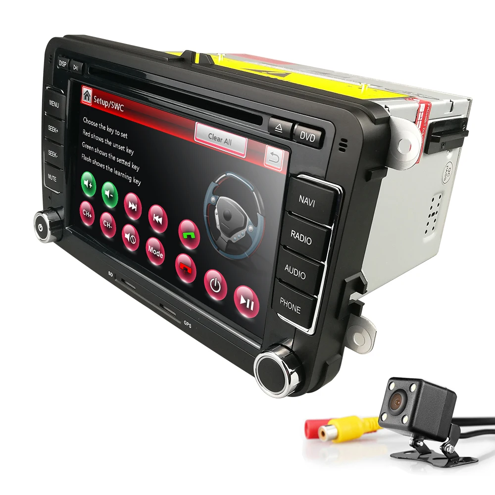 Perfect Car DVD Player radio For Skoda/Octavia/Fabia/Rapid/Yeti/Superb/V W/Seat TPMS Radio GPS Navigation DAB 7 Inch Free camera Map 4