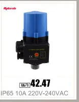 IP65 10A 220V-240VAC переключатели давления автоматическое управление светодиодный водяной насос электронный переключатель контроль защиты воды