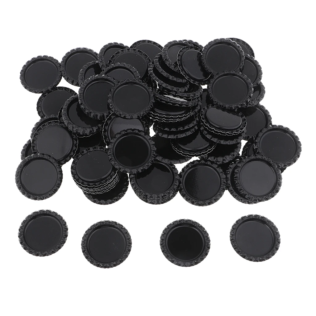 400 Pieces Flat Decorative Bottle Cap Linerless Painted for Hair Bows, DIY Pendants Charms, Art Craft, Jewelry Making 25mm