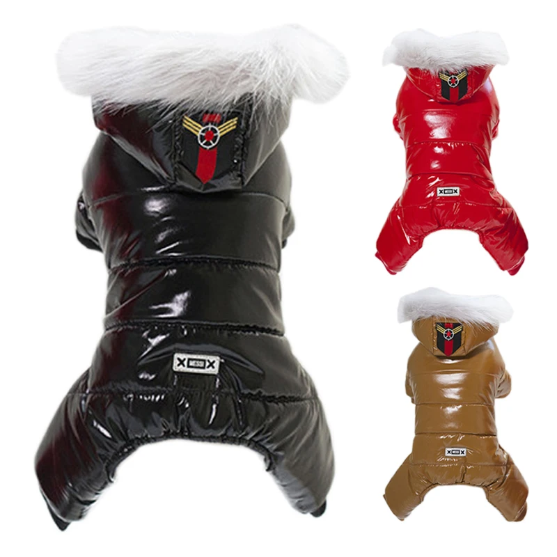 

Waterproof Pet Dog Clothes for Small Dogs Winter Warm Dog Hoodie Coat Jackets Puppy Cat Jumpsuits Chihuahua Pug Clothing Outfits