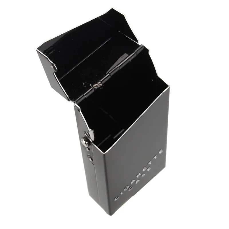 New high quality Protable Lady Women Slim Aluminum Cigarette Case Metal Holder Box 20 Pieces