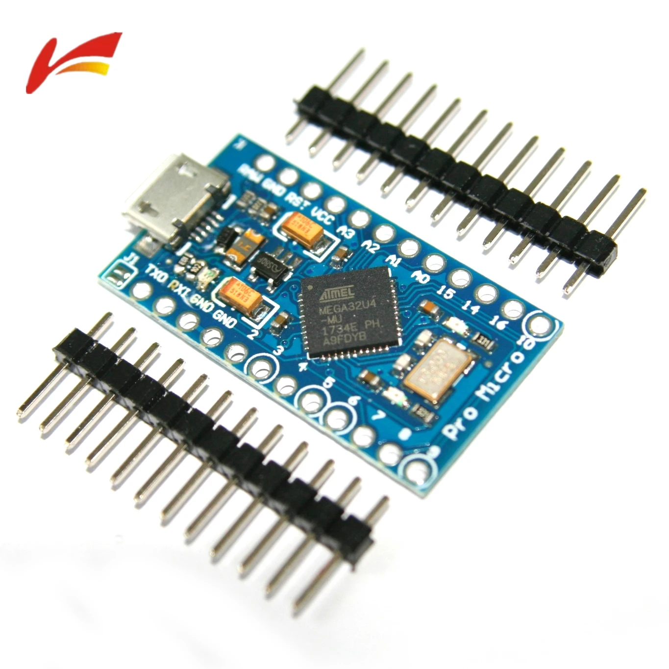

Pro Micro ATmega32U4 5V 16MHz Replace ATmega328 Pro Mini With 2 Row Pin Header For Leonardo Mini Usb Interface