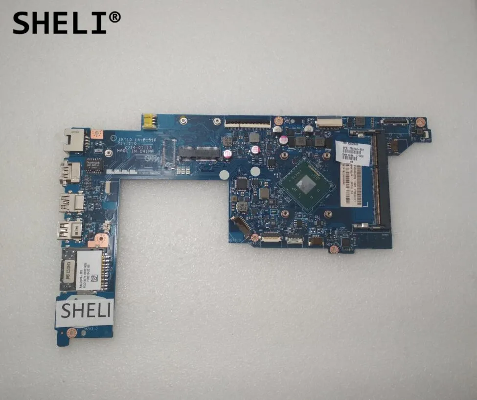

SHELI 755724-501 755724-001 For HP 11-N X360 Motherboard with N3520 cpu LA-B151P