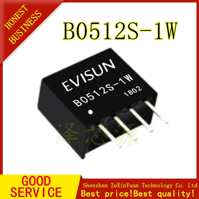 

dc dc boost converter 5v to 12v isolated dc supply power module switching power B0512S-1W quality products