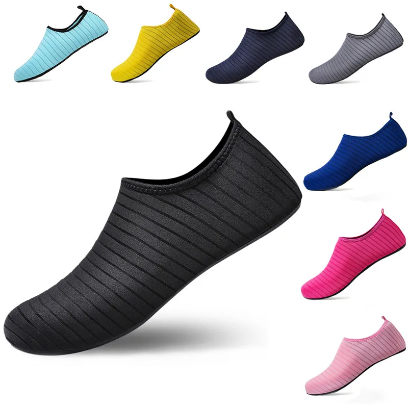 

Ceyue Men's River Quick-Drying Water Shoes Ultra Light Wading Sneakers Slip On Stretch Fabric Aqua Shoes Big Size Diving Shoes