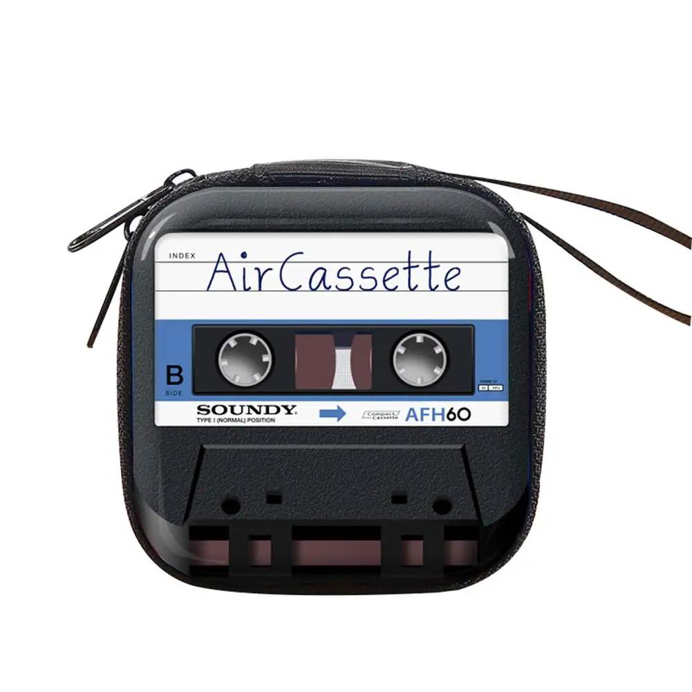 

Retro Radio Tape Print Metal Key Money Candy Storage Pouch Wallet Coin Purse