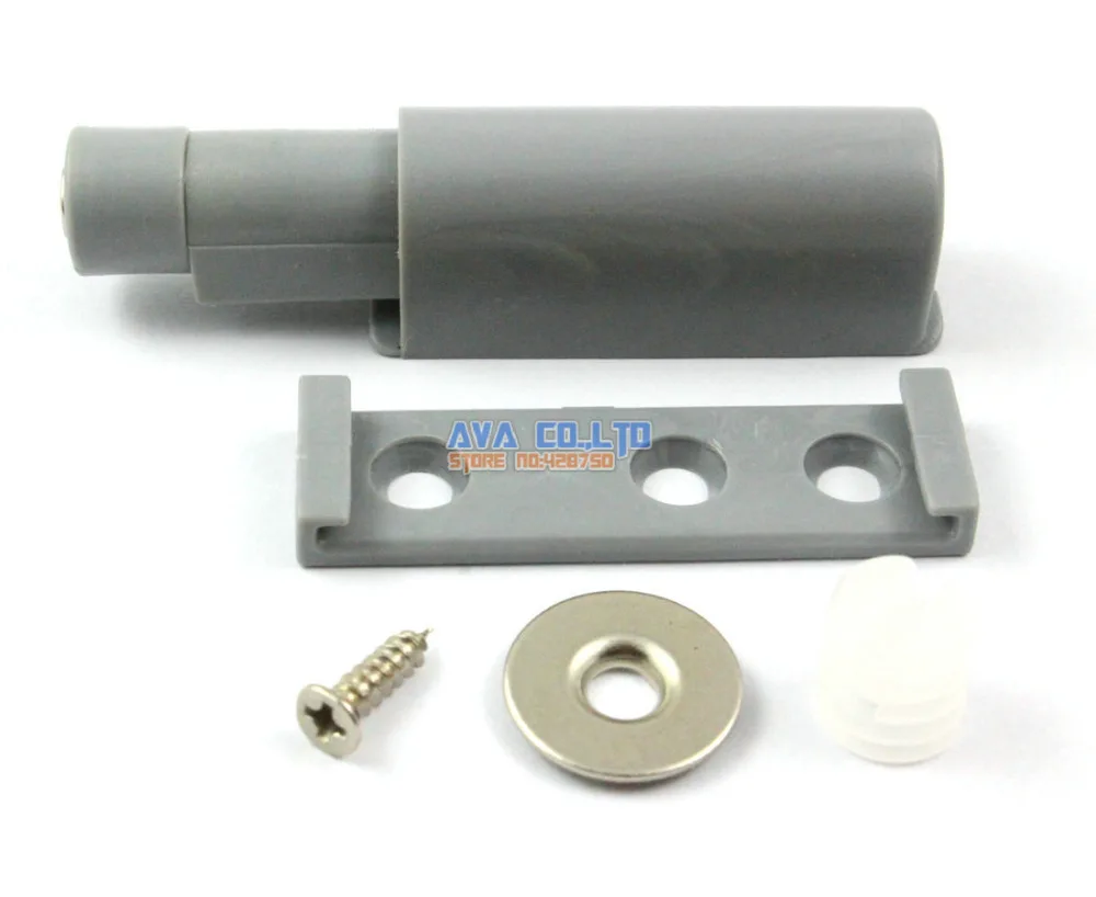 10PCS Magnet Push To Open System For Kitchen Cabinet Door Damper Buffer Closer Door Catch Without Handle