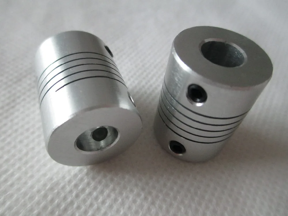 

3mm To 8mm Flexible Coupling OD 19x25mm 3x8 mm Motor Jaw Shaft Coupler Brand New