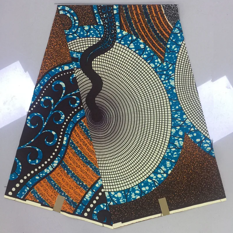 Cotton wax 2019nigerian ankara fabric wax prints african fabric wholesale wax cotton fabric 6yards/pcs F93-22