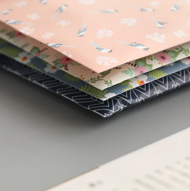 Купить 1 шт./компл. красивые цветочные цветочки А4 папки и файлы подачи ...