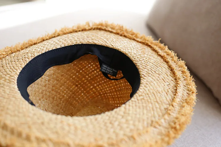 Летние повседневные Высококачественные соломенные мягкие фетровые шляпы Raffia женские пляжные шляпы с широкими полями Chapeu ELDS015