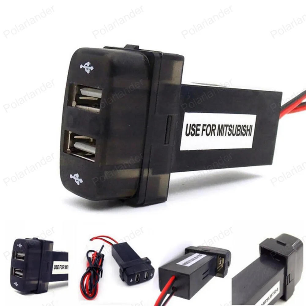 Автомобильное зарядное устройство с двумя USB-портами 5 В 2 1 А DC-DC | Автомобили и